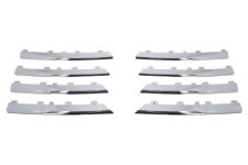Molduras lamas Volkswagen Golf v 2004-2008 variant / rejilla frente / cromadas / kit / 8 piezas