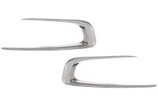 Molduras parachoques Peugeot 2008 2012-2016 delantera / cromada / kit / izquierda+derecha