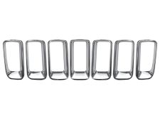 Molduras rejilla Jeep Renegade 2014-2018 frente / 7 piezas / cromada