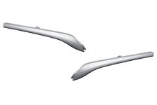 Molduras rejilla Renault Kangoo 2013-2021 frente / gris plata