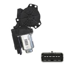 Motor elevalunas Renault Scenic 2006-2009 confort / trasero izquierdo