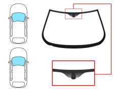 Parabrisas Alfa Romeo 156 1997-2003 4 puertas / familiar / delantero / verde / con base espejo