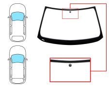 Parabrisas Bmw Serie 3 (e36) 1990-1998 4 puertas / familiar / delantero / verde / con base espejo