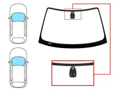 Parabrisas Bmw Serie 3 (e46) 1998-2001 4 puertas / familiar / delantero / verde / con base espejo / con sensor / cambio en la serigrafia
