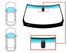 Parabrisas Bmw Serie 3 (e90-e91) 2005-2009 4 puertas / familiar / delantero / verde banda verde / con base espejo / con sensor