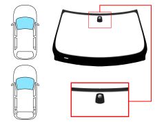 Parabrisas Bmw Serie 3 (e90-e91) 2009-2012 4 puertas / familiar / delantero / verde / con base espejo
