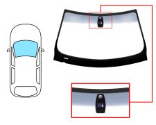 Parabrisas Bmw Serie 3 (e92) 2006-2010 coupe / delantero / verde banda gris / con base espejo / con sensor