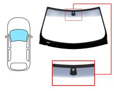 Parabrisas Bmw Serie 3 (e92) 2006-2010 coupe / delantero / verde banda gris / con base espejo