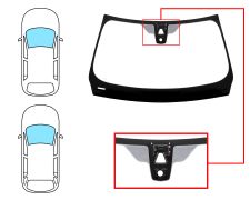 Parabrisas Bmw Serie 3 (f30-f31) 2015-2018 4 puertas / familiar / delantero / verde / con soporte camara / con sensor / serigrafiado