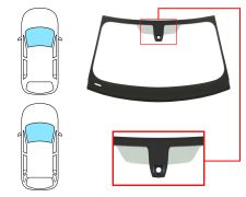 Parabrisas Bmw Serie 3 (g20-g21) 2018-2022 4 puertas / familiar / delantero / verde / acustico / con sensor / molduras premontadas