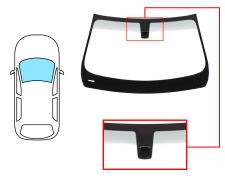 Parabrisas Bmw Serie 4 (f32) 2017-2020 coupe / delantero / verde banda gris / con base espejo