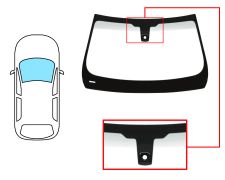 Parabrisas Bmw Serie 4 (f33) 2013-2017 cabrio / delantero / verde banda gris / con sensor