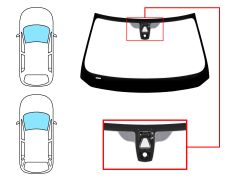 Parabrisas Bmw Serie 5 (f10-f11) 2010-2013 4 puertas / familiar / delantero / verde / con soporte camara / con sensor