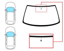 Parabrisas Citroen Zx 1994-1998 3/5 puertas / familiar / delantero / incoloro / con base espejo