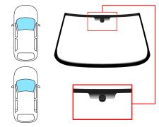 Parabrisas Fiat Tempra 1990-1996 3/4 puertas / familiar / delantero / incoloro / con base espejo