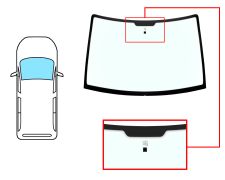 Parabrisas Fiat Ulysse 1994-2002 delantero / verde / con base espejo