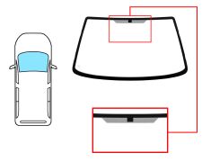Parabrisas Ford Courier 1999-2002 delantero / incoloro