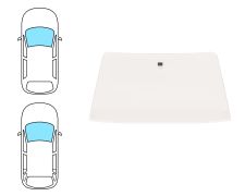 Parabrisas Ford Escort 1986-1990 3/5 puertas / familiar / cabrio / delantero / bronce