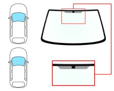 Parabrisas Ford Fiesta 1996-1999 3/5 puertas / delantero / verde