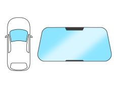 Parabrisas Ford Streetka 2002-2005 delantero / verde