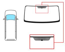 Parabrisas Ford Transit 1991-1994 delantero / incoloro