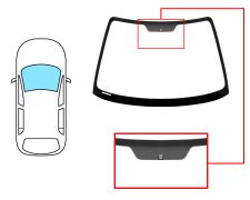 Parabrisas Honda Accord 1998-2003 4/5 puertas / delantero / verde / con base espejo