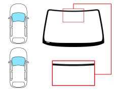 Parabrisas Honda Hrv 1998-2005 3/5 puertas / delantero / verde