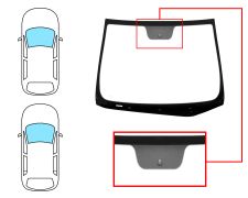 Parabrisas Hyundai I30 2012-2016 3/5 puertas / familiar / delantero / verde / con base espejo