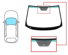 Parabrisas Hyundai Ix35 2009-2015 delantero / verde banda verde / con base espejo