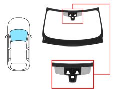 Parabrisas Jaguar F-Pace 2015-2020 delantero / reflectante / acustico / con sensor / con soporte camara / pantalla integrada / molduras premontadas