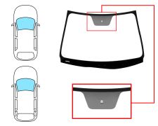 Parabrisas Kia Ceed 2009-2012 5 puertas / familiar / delantero / verde / con base espejo modificada