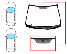 Parabrisas Kia Ceed 2009-2012 5 puertas / familiar / delantero / verde / termico / con base espejo