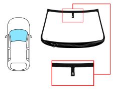 Parabrisas Kia Sorento 2012-2015 delantero / verde / termico / con base espejo