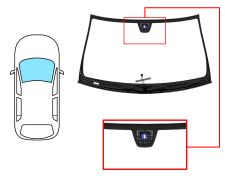 Parabrisas Mercedes Clase Cls (c218) 2011-2018 delantero / verde / termico / con sensor / molduras premontadas