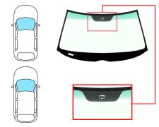 Parabrisas Mercedes Clase E (w210) 2000-2002 4 puertas / familiar / delantero / verde banda verde / con sensor