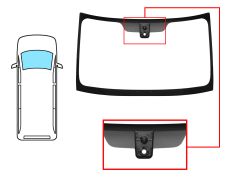 Parabrisas Mercedes Sprinter (907/910) 2018-> delantero / incoloro / con base espejo / con sensor