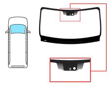 Parabrisas Nissan Interstar 2021-2024 delantero / verde / con base espejo / con sensor