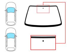 Parabrisas Nissan Micra 1992-1998 3/5 puertas / delantero / incoloro / con base espejo