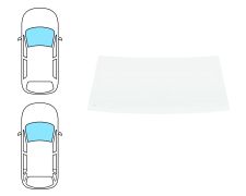 Parabrisas Nissan Patrol 1986-1998 3/5 puertas / delantero / verde