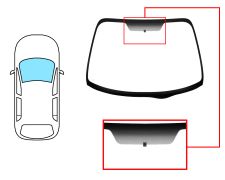 Parabrisas Nissan Primera 2002-2008 4/5 puertas / familiar / delantero / verde / con base espejo