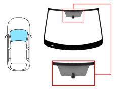 Parabrisas Nissan Qashqai / qashqai+2 2007-2010 delantero / verde / con base espejo