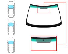 Parabrisas Opel Astra g 1998-2004 3/4/5 puertas / familiar / delantero / verde banda verde / con base espejo