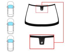 Parabrisas Opel Astra g 1998-2004 3/4/5 puertas / familiar / delantero / verde / con base espejo / con sensor