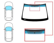 Parabrisas Opel Vectra c 2002-2005 4/5 puertas / familiar / delantero / reflectante / banda azul / con base espejo / molduras premontadas