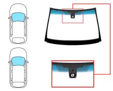 Parabrisas Opel Vectra c 2005-2009 4/5 puertas / familiar / delantero / reflectante / banda azul / con base espejo / con sensor / sin ventana chassis / molduras premontadas
