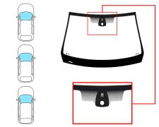 Parabrisas Renault Megane 2002-2006 3/4/5 puertas / familiar / delantero / reflectante / acustico / con base espejo / con sensor