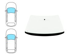 Parabrisas Skoda Felicia 1995-1998 5 puertas / familiar / delantero / verde / con base espejo