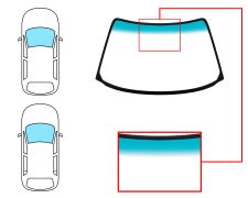 Parabrisas Suzuki Baleno 1995-1998 3/4 puertas / familiar / delantero / verde