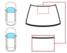 Parabrisas Suzuki Swift 2000-2005 4/5 puertas / delantero / azul