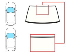 Parabrisas Suzuki Vitara 1988-1997 3/5 puertas / delantero / bronce